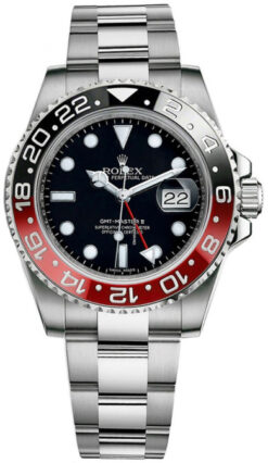 Replica de reloj Rolex Gmtmaster ll 04 (40mm) 16710 Coca Cola Negro/rojo (Correa Oyster) Automático