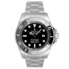 Replica de reloj Rolex Sea Dweller 01 Deepsea (44mm) 126660 Esfera negra (Acero) Oystersteel