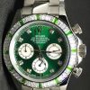Replica de reloj Rolex Daytona 05 cosmograph (40mm) verde (Diamantes) Automático