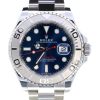 Replica de reloj Rolex Yacht master 06 (40mm) 126622 (Esfera azul) Automático (correa oyster) Platinium