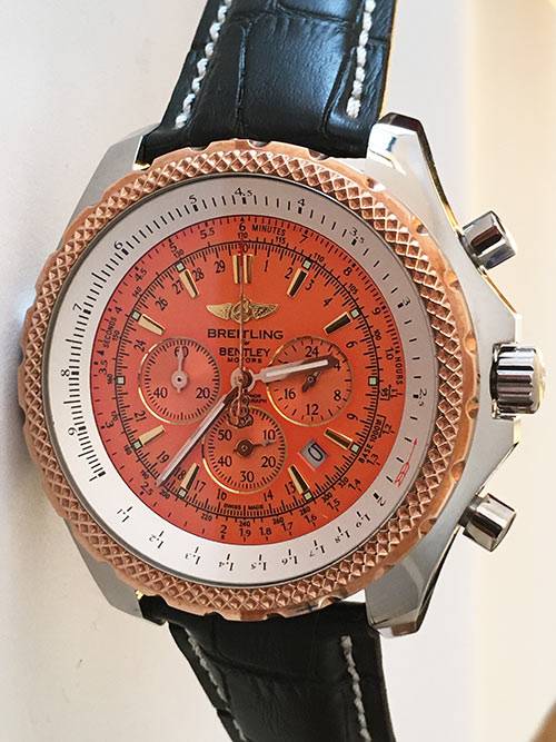 Replica de reloj Breitling Bentley for motors 01 (Naranja)
