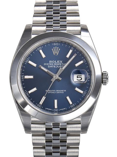 Replica de reloj Rolex Datejust ll 22 (41mm) 126300 correa Jubilee (Esfera azul) automático
