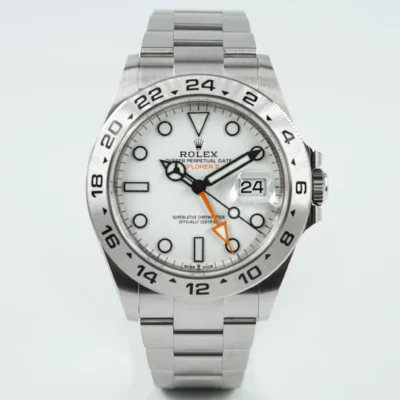 Replica horloge Rolex Explorer ll 04 (42mm) 226570 Esfera blanca (Acero) Automático