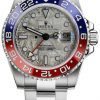 Replica de reloj Rolex Gmt-Master ll 08/1 (40mm) Meteorite 126710 "Pepsi" Jubilee (Automático) Bisel Rojo y Azul