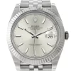 Replica de reloj Rolex Datejust ll 27/1 (41mm) 126334 correa Jubilee (Esfera gris) automático Silver