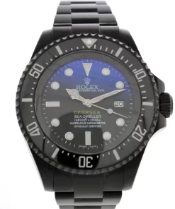 Replica de reloj Rolex Sea Dweller 09 Deepsea (44mm) 116660 Blue James Cameron Black Coating Oystersteel
