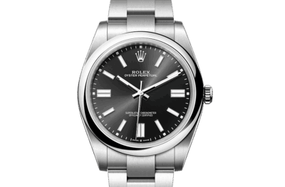 Replica de reloj Rolex Oyster perpetual 02 (41mm) 124300 Esfera negra Oystersteel -Automatico
