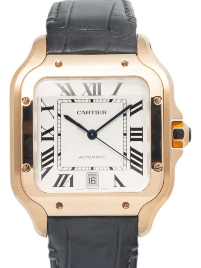 Cartier Santos 01 Medium (40mm) WGSA0011 piel nego