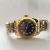 Replica de reloj Rolex Datejust mujer 022 (28 mm) 279173 Esfera Azul Diamantes (Correa Jubilee oro)-Automático
