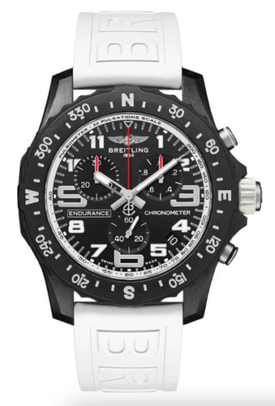 Breitling Endurance pro 05 (44mm) Esfera negra/blanca (Esfera verde, cronógrafo cuarzo)